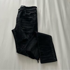 AMIRI Black Skinny Jeans Sleek Stretchy Denim
